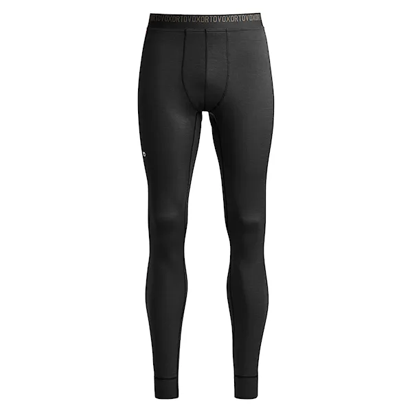 Spodky ORTOVOX 185 Rock'n'wool Long Pants black raven 2026