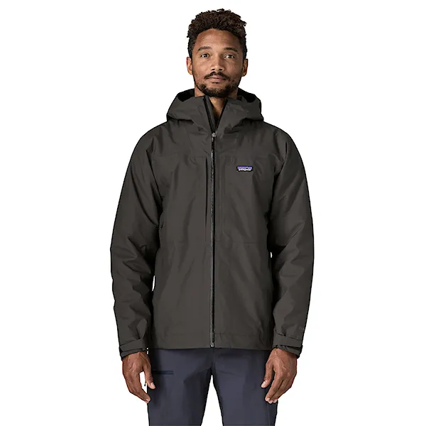 Kurtka sportowa Patagonia M's Insulated Boulder Fork Rain Jacket black 2027