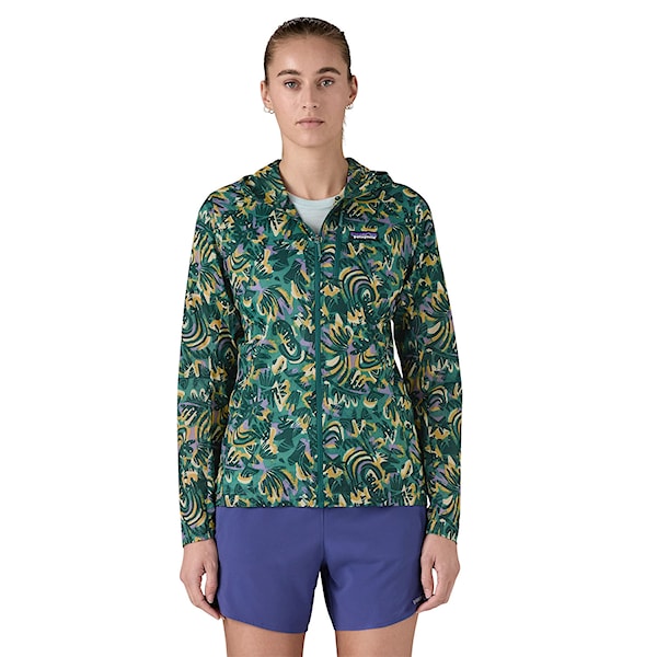 Sportovní bunda Patagonia W's Houdini Jacket wild botanist: wetland blue 2025