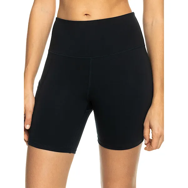 Fitness szorty Roxy Heart Into It Biker anthracite 2023