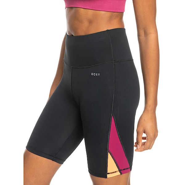 Fitness kraťasy Roxy Keep Loving Love anthracite 2022