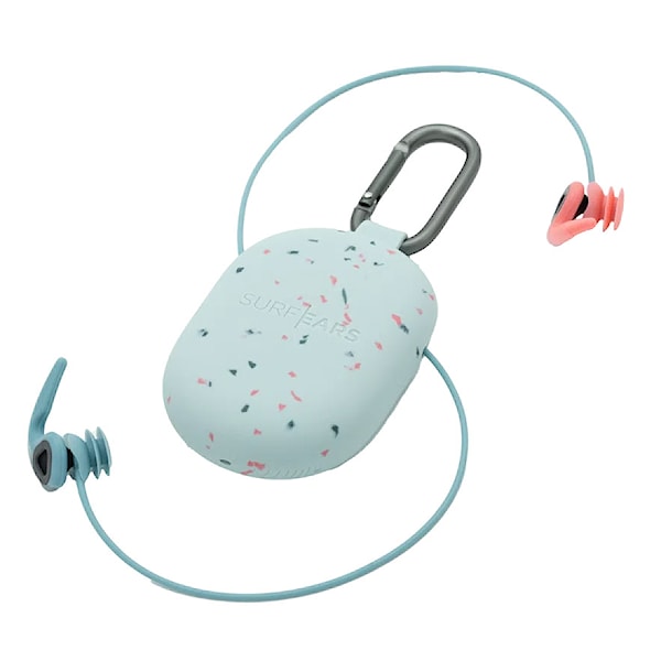 Earplugs SurfEars 4.0 coral sky