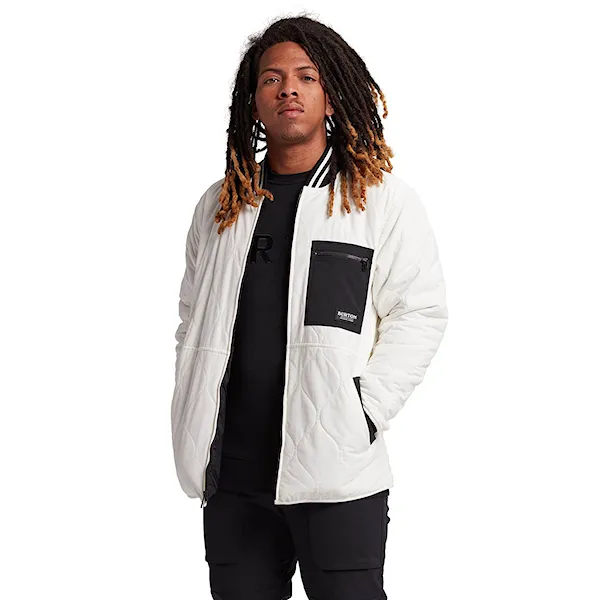 Winter Jacket Burton Mallet stout white 2021