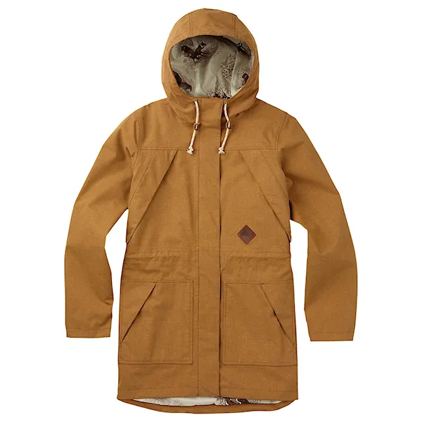 Street Jacket Burton Sadie monks robe heather 2016