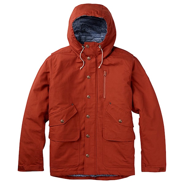 Street bunda Burton Sherman red ochre 2016