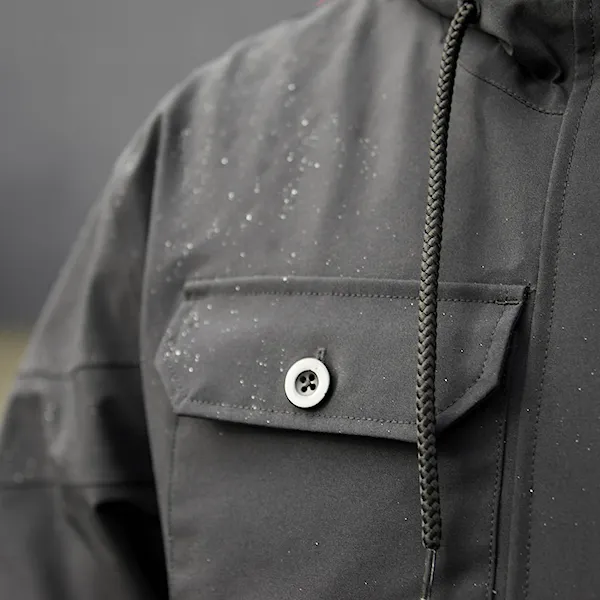 Street Jacket Follow Layer 3.11 Outer Spray Anorak black 2020