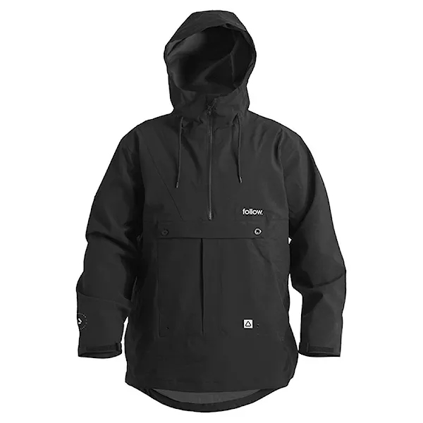 Street Jacket Follow Layer 3.11 Outer Spray Anorak black 2020