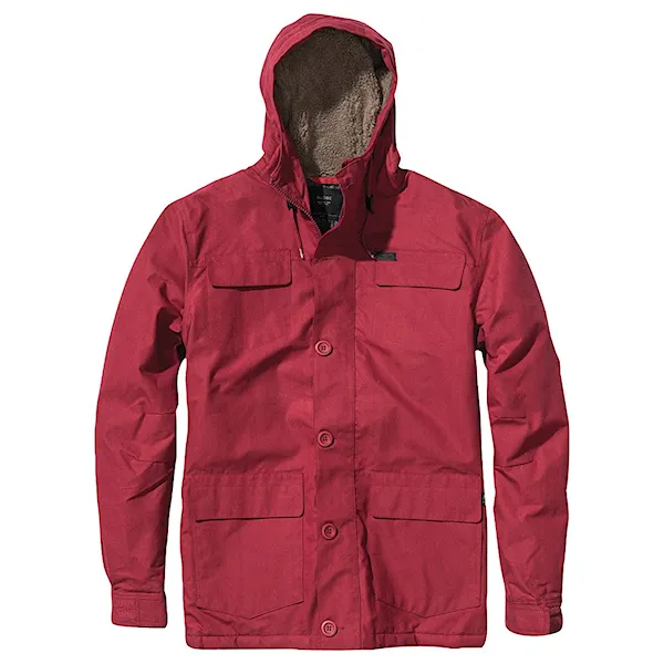 Street Jacket Globe Goodstock Parka Ii cardinal 2015