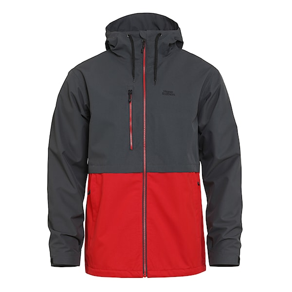 Street bunda Horsefeathers Closter II phantom/lava red 2024