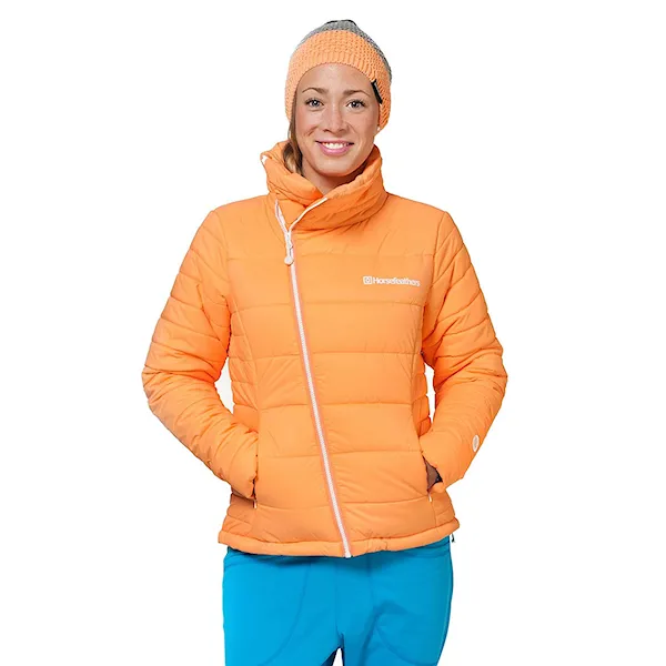 Winter Jacket Horsefeathers Kristina pumpkin 2016