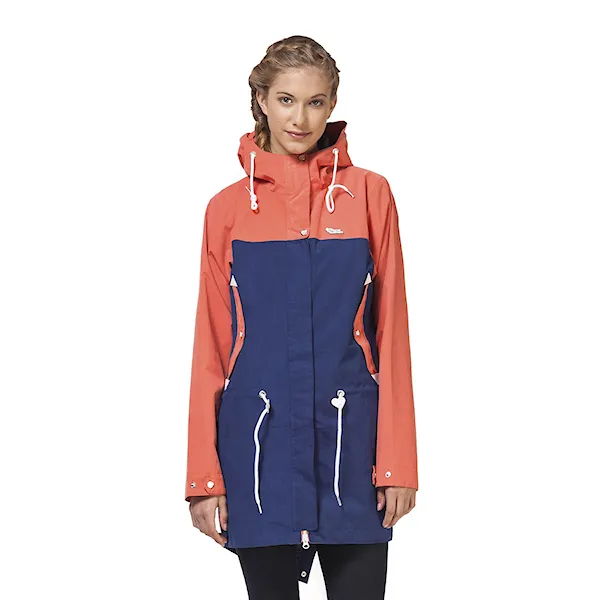 Street Jacket Horsefeathers Sabina coral/navy 2016