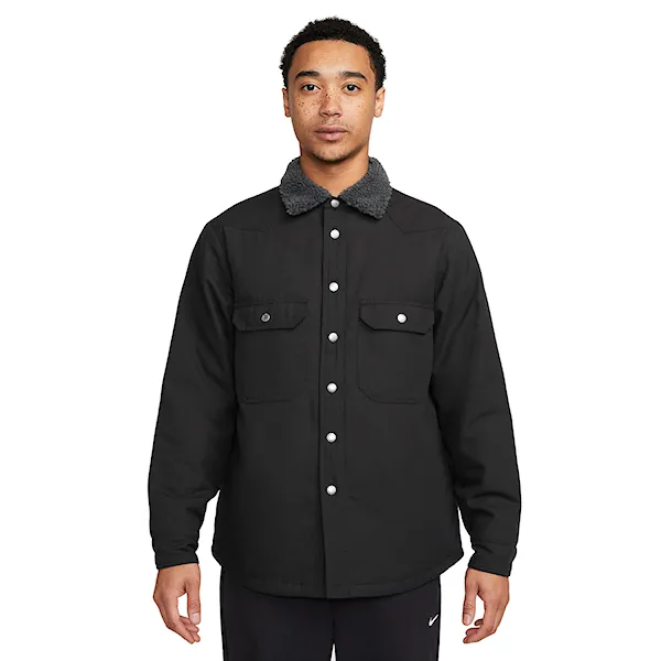 Street bunda Nike SB Padded Flannel black/anthracite 2023