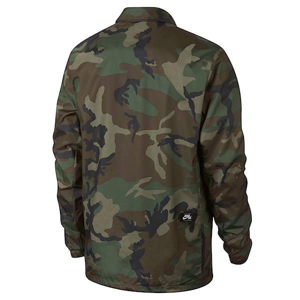 Street Jacket Nike SB Shield Coaches medium olive/white 2019