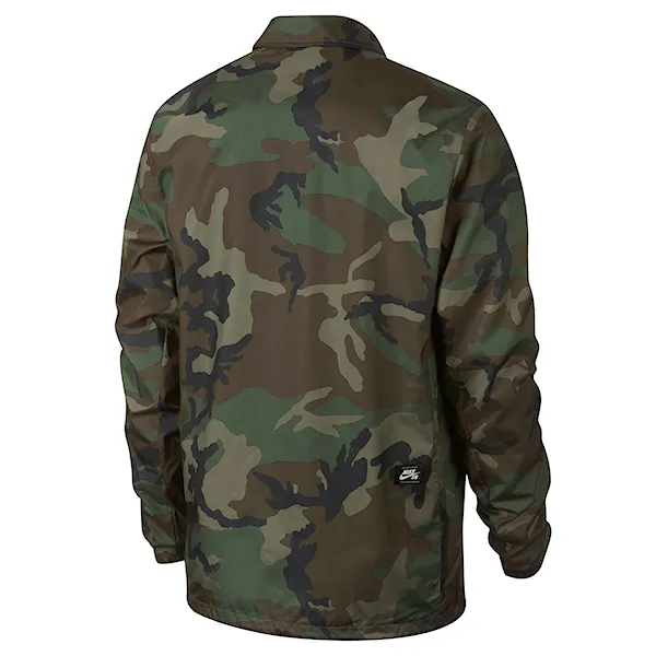 Street Jacket Nike SB Shield Coaches medium olive/white 2019