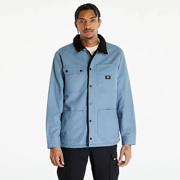 Street bunda Vans Drill Chore Coat Sherpa II blue mirage 2023
