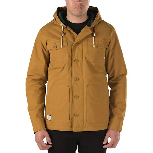Street Jacket Vans Lismore Deluxe golden brown 2015