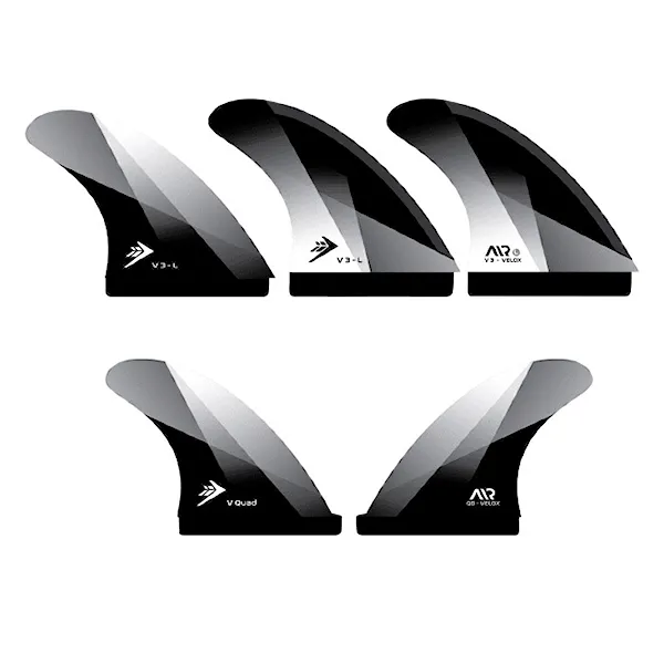 Surf finy Firewire Velox Large 5 Thruster Single Tab black