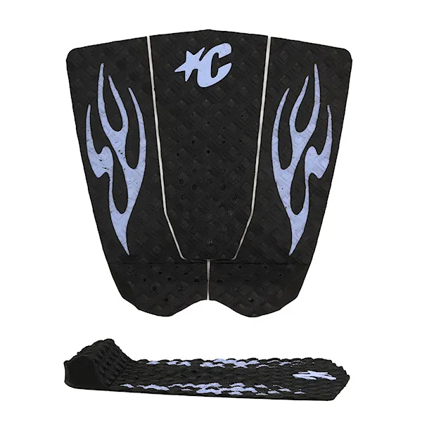 Surf grip pad Creatures Griffin Colapinto Lite Ecopure black purple haze flames