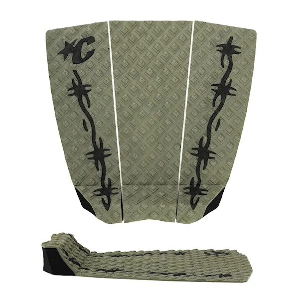 Surf grip pad Creatures Jack Freestone Lite Ecopure dark army black barbed wire