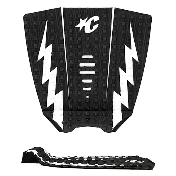 Surf grip pad Creatures Mick Eugene Fanning Lite Ecopure black white