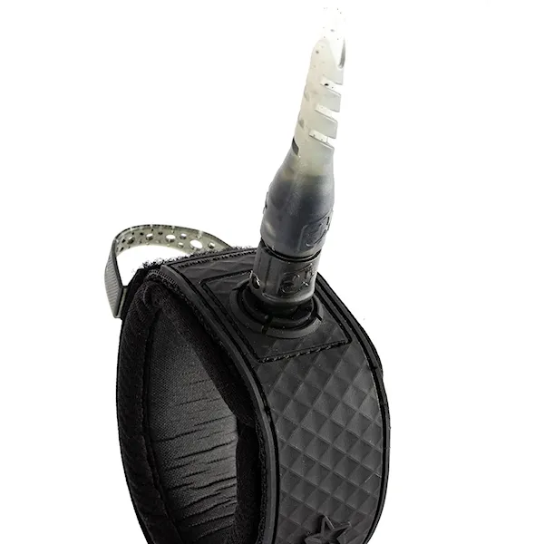 Surf leash Creatures Longboard Ankle 9 cement speckle black