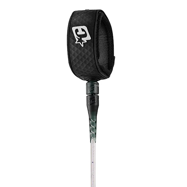 Surf leash Creatures Pro 8 white speckle black