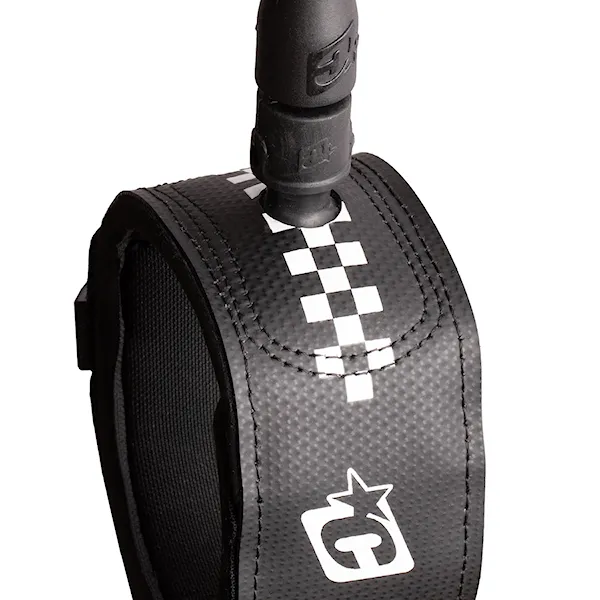 Surf leash Creatures Superlite Pro 6 black white chex