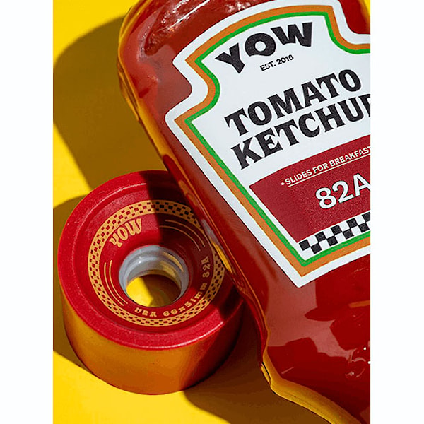 Surfskate kolieska YOW Ura ketchup