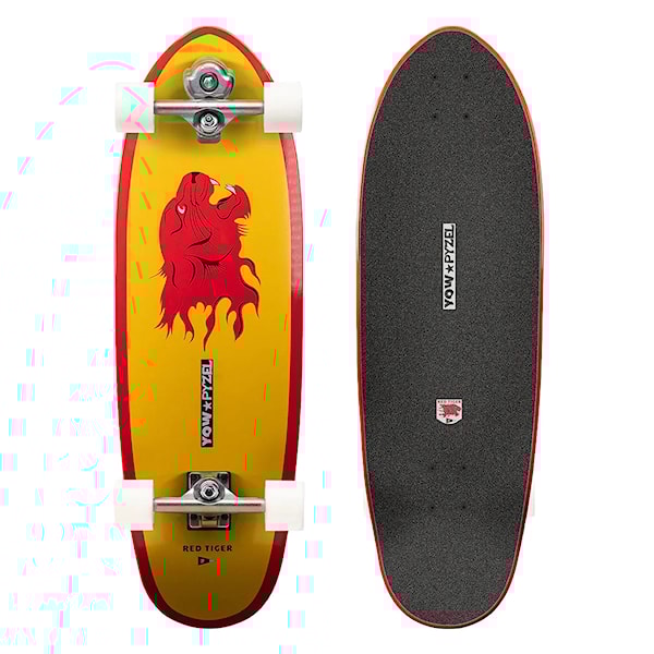 Surfskate YOW Red Tiger 32.6" Pyzel 2026