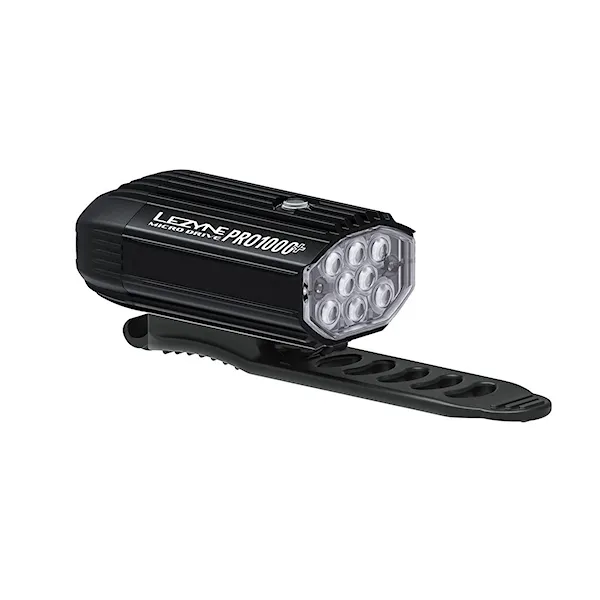 Světlo na kolo Lezyne Micro Drive Pro 1000+ Front satin black
