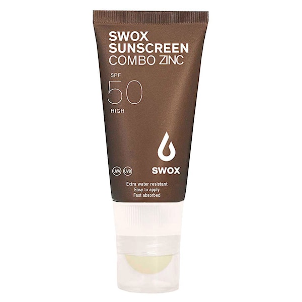 Opalovací krém SWOX Combo Zinc SPF 50 white