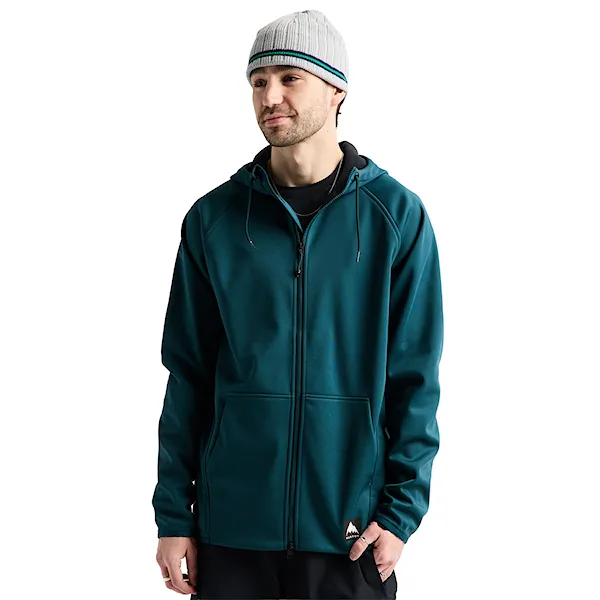 Bluza techniczna Burton Crown Weatherproof FZ atlantic teal 2027