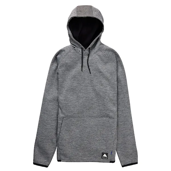 Bluza techniczna Burton Crown Weatherproof PO true black heather 2026