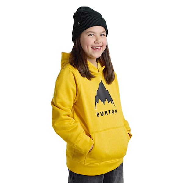 Bluza techniczna Burton Kids Oak Pullover Hoodie goldenrod heather 2026