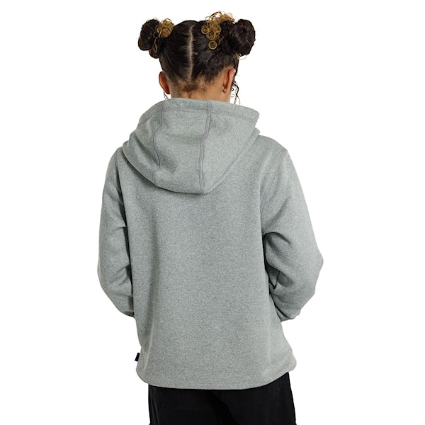 Technická mikina Burton Kids Oak Pullover Hoodie grey heather 2025