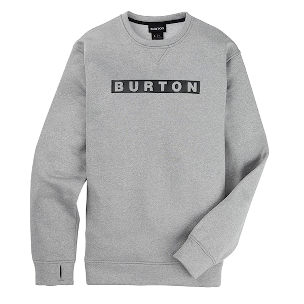 Bluza techniczna Burton Oak Crew grey heather 2026