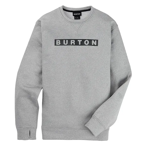 Technical Hoodie Burton Oak Crew grey heather 2026