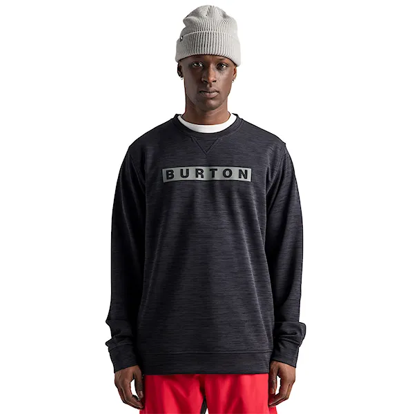 Bluza techniczna Burton Oak Crew true black heather 2027