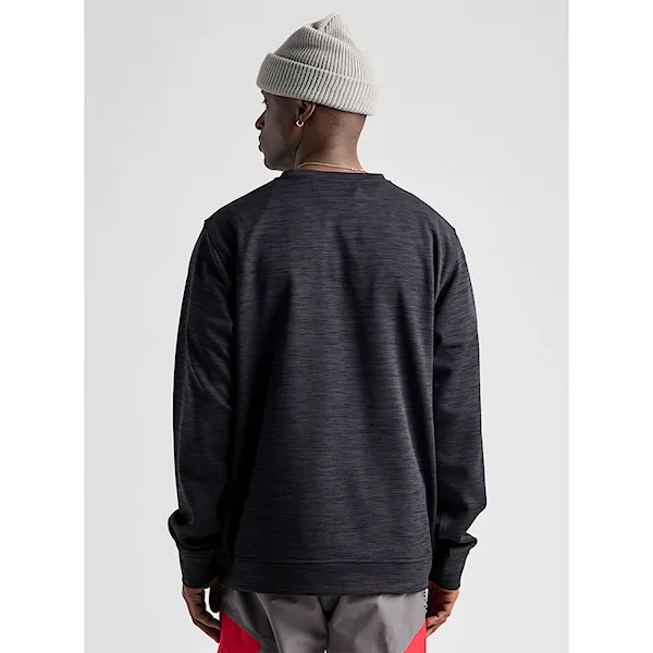 Bluza techniczna Burton Oak Crew true black heather 2027