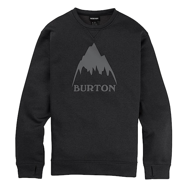 Bluza techniczna Burton Oak Crew true black heather 2026