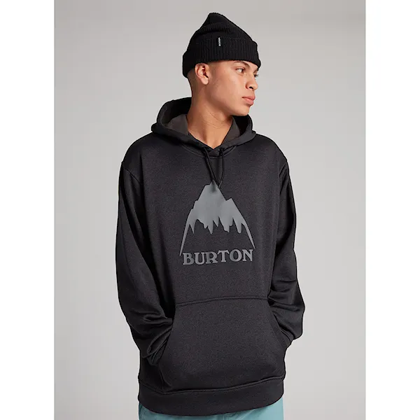 Technical Hoodie Burton Oak Pullover true black heather 2026