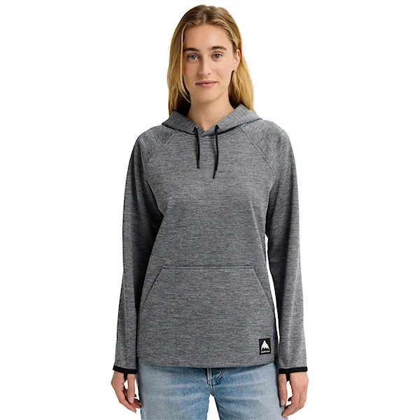 Technical Hoodie Burton Wms Crown Weatherproof PO true black heather 2026