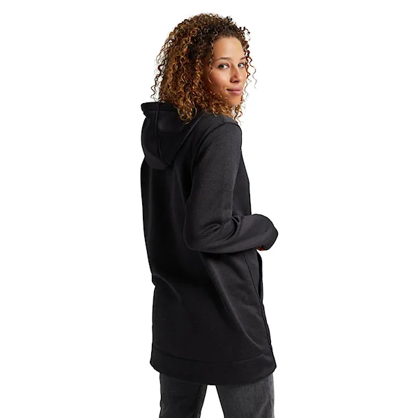 Technical Hoodie Burton Wms Oak Long Pullover Hoodie true black heather 2026