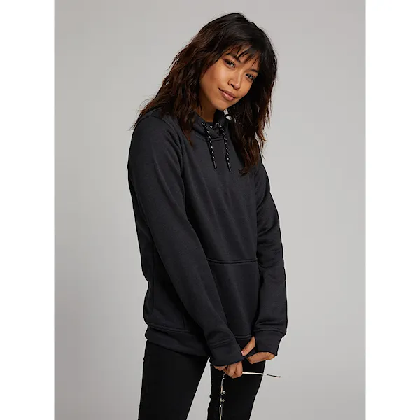 Technical Hoodie Burton Wms Oak Pullover true black heather 2026