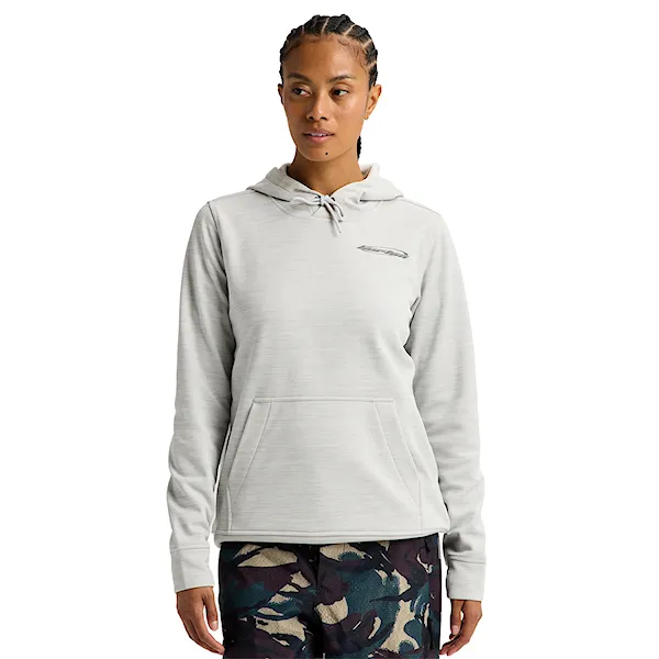 Bluza techniczna Burton Wms Oak Pullover gray cloud heather 2027