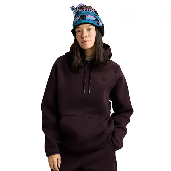 Bluza techniczna Burton Wms Spacecloud Pullover bear hug brown heather 2027