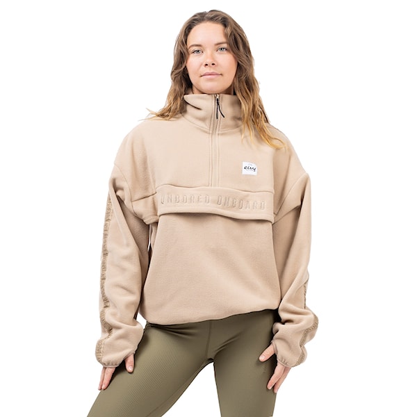 Technická mikina Eivy Ball Fleece sand 2026