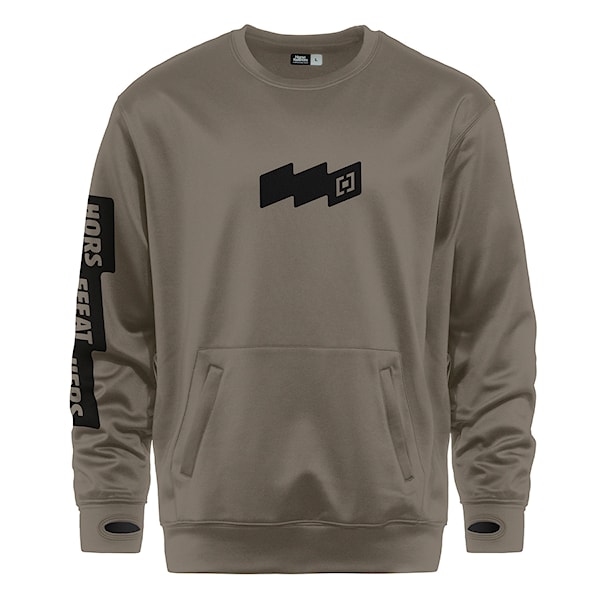 Technická mikina Horsefeathers Morten taupe 2026