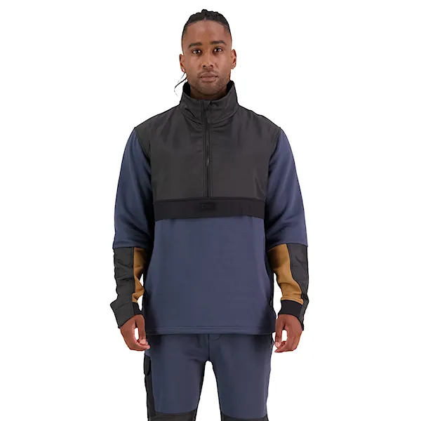 Technická mikina Mons Royale Decade Mid Pullover midnight/black 2023