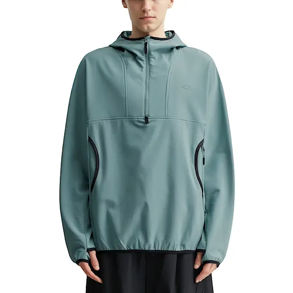 Technická mikina Oakley Wintertide Half Zip Hoodie aviator green 2027